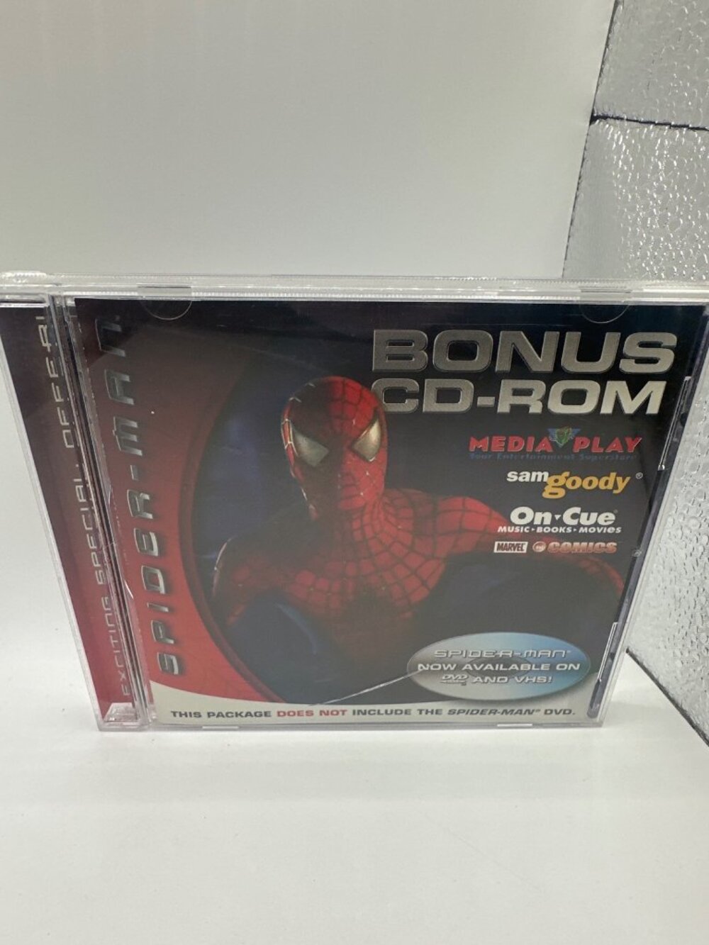 Spider-Man 2002 Bonus CD-ROM With Marvel eComics & Exclusive Offers